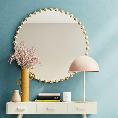 Deco Round Wall Mirror